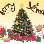 Merry X’mas パピヨン