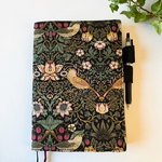  ほぼ日手帳カバー　カズンサイズ　モリス　いちご泥棒