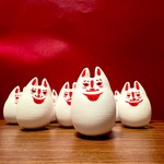 きつねさん、だるまさん。