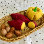 送料込み ①芋 栗 南京 フェルト おままごと