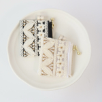 2色セット　6cmファスナー×5cm  インド刺繍リボン