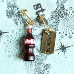 DRINK ME♡ミニチュアドリンクピアス