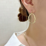 New‼︎〜simple style 〜 Soft curve 緩やかな曲線 ピアス / イヤリング / 樹脂ピアス / チタンピアス