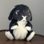 こうさぎテディベア　ロップイヤー　ブラックオター