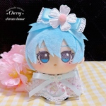 ぬい服 ぬいぐるみ服 さくら お花見 2点セット ちびぐるみ ちびぬい 可愛い 春 水色