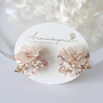 ~hanataba~  pink  ピアス/イヤリング