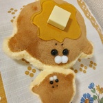 ごまちゃんホットケーキおやこ