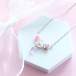 桜雫のネックレス