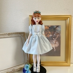 ブルーのドラジェワンピース　チェリーちゃん