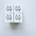 …。うさぎ