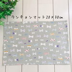 ランチョンマット20×30㎝  リボン