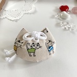 お守り袋　こねこ願い袋（小）