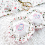 【 人気再販×2‪♥︎ 】ロゼット ♡ マタニティマーク ♡ マタニティロゼット ♡ キーホルダー ♡ リバティ ♡ フローティングフローラ ♡ 妊娠報告  ♡ プレママ ‪♡ 母子手帳 ♡ 淡色