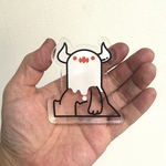 上の空怪獣ボーきみいろクリームソーダアクリルフィギュア