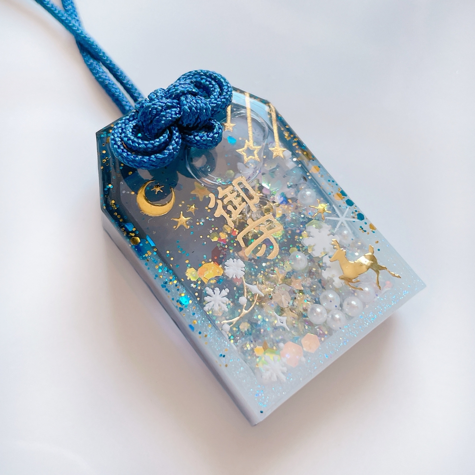 ☆再販シャカシャカキーホルダー 星に願いを込めてクリスマスver