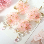 桜の空模様/桜日和✴︎耳飾り
