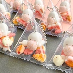 【送料込】春のパン祭りとおばけマシュマロのボールチェーン