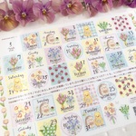 花束 2026年3月の日付シート（マスキングシール）sticker