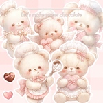 紙ものセット♡くまちゃんのパティスリー