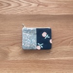 jungle relief skip  tambourine ミニポーチ　ミナペルホネンの刺繍生地