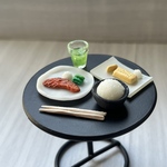 ミニチュア日本の朝食セット