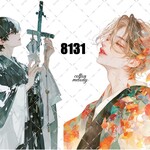 original sticker « no.8131 »     //     人物ステッカー オリジナルステッカー オリジナル人物ステッカー ステッカー cotton melody ミニステッカー