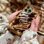 🌳森のチョコバナナトーストのスマホケース🍫🍌