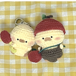 ⚠︎オーダー品⚠︎りんごぴよちゃんとチューリップぴよちゃん🌷🍎