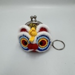 《ハンドメイド》がま口 ポーチ　