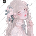 【D115】オリジナル人物ステッカー  オリジナル装飾ステッカー  