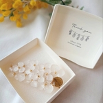 【受注製作】世界に一つだけの本物の紫陽花アナベルのヘアピン　ヘアクリップ　ホワイト