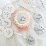 💓270・プレゼント🆗 月齢フォト  写真アイテム　マンスリー　フォト　月齢ロゼット　フォトアイテム　月齢 カード　マンスリーカード　新生児フォト 出産 祝い　マタニティフォトから使えるアイテム