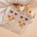 【チョコレートカフェ𝚟𝚎𝚛.もちグミ× HELLO】　しゃかしゃかグミ　レジン　シャカシャカキーホルダー　シェイカーキーホルダー　