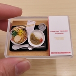 ミニチュア　ドールハウス　ラーメンとカレーのセット