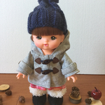 メルちゃんダッフルコート（ショート丈）セット
