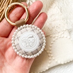 【再販×2💓上品なチェック柄🤎🤎】マタニティーマーク マタニティーキーホルダー マタニティ マタニティマーク またにてぃ プレママ 妊娠 妊婦 プレゼント 妊娠祝い 妊娠初期 赤ちゃん 