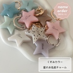 くすみカラー星のお名前チャーム