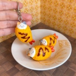 再再販★海老フライねっこねこストラップ