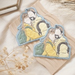 手刺繍で紡ぐ似顔絵ワッペン