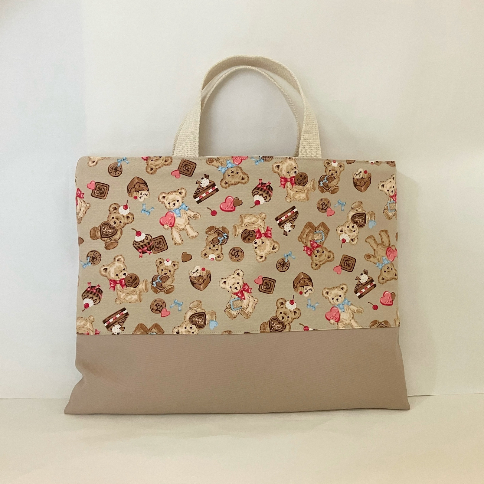 受注製作】柄が選べる☆お道具袋☆小さめレッスンバック☆縦25cm×横35