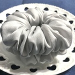  【数量限定✨】💓ワンコイン💓さらにもこもこ✨ふわもこシフォンシュシュ❤(シャイニーグレー)