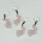 おりおん限定　めじるしチャーム　チェシャ猫　めじるしアクセサリー