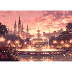 (数量限定)【2月新作②】60-042-0137★デザインペーパー・風景ファンタジー