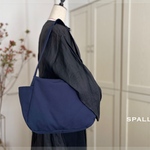 新作•SIOCO・Ricoシリーズ  【Spalla】スパーラ ・8号帆布生地〈ブラック〉2wayバッグ　ショルダーバッグ　トートバッグ　マザーズバッグ　