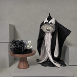 和装セット -𝕥𝕒𝕠𝕪𝕒𝕜𝕒- 黒茶