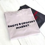 8GM いちごロゴ プリント Tシャツ（くすみグレー・くすみピンク）