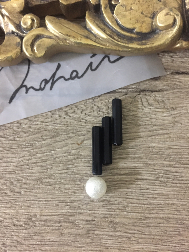 スティック 黒 アクセサリーパーツ棒