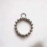 Metal . / Hand Strap｜スマホハンドストラップ ビーズストラップ シルバー ボール 携帯ストラップ シルバーアクセ ハンドストラップ メタルストラップ メタルボール 刻印 名入れ