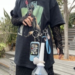 RED×GRAY❤️🩶パラコードスマホストラップ　推し活スマホショルダー　パラコードアクセサリー　スマホアクセサリー　パラコード　オリジナル　手作り　一点物　ストラップ　スマホストラップ　推し活　