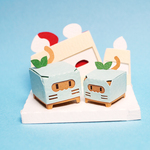 はこねこ　レアチーズケーキ　ミント